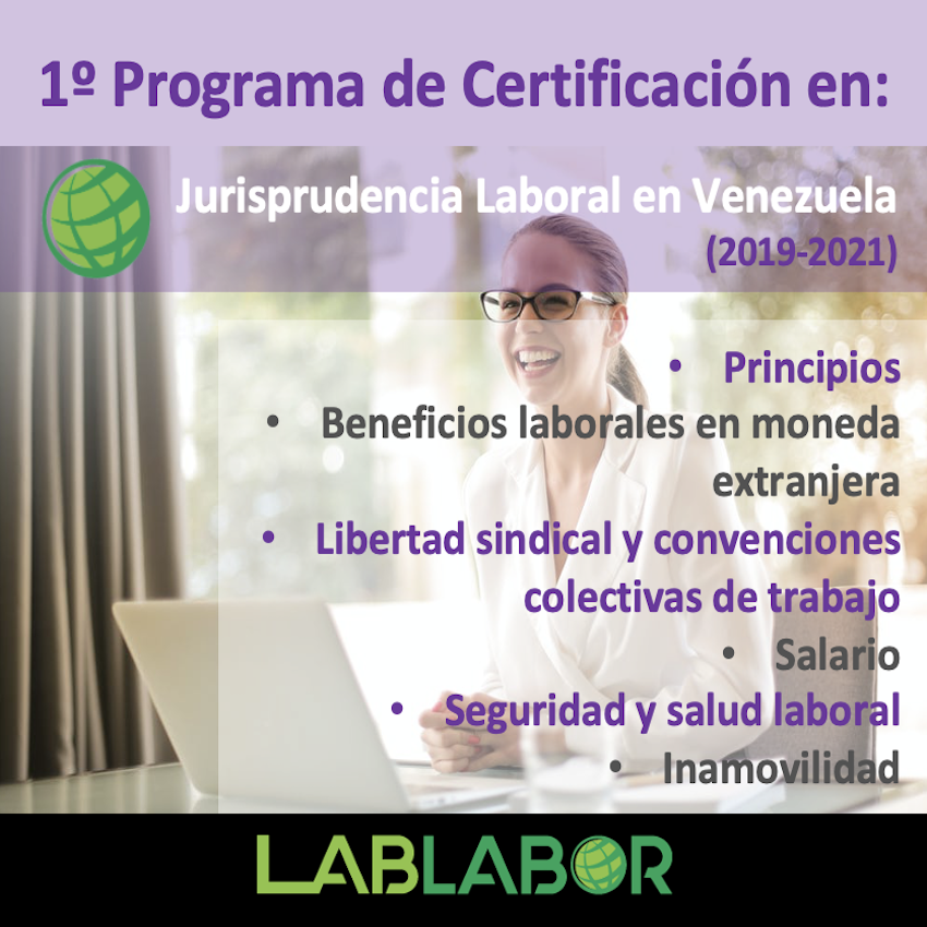 Primer Programa de Certificación en Jurisprudencia Laboral